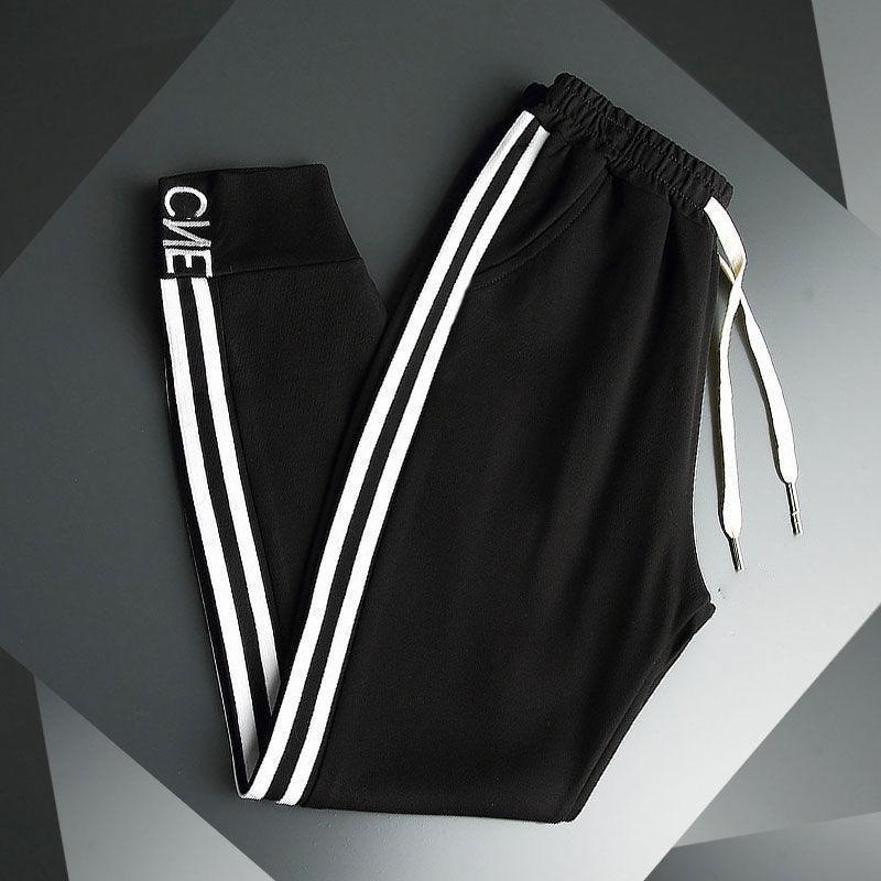 Frühling und Sommer Neue Lose Dünne Gerade Rohr Hohe Taille Harlan Hosen frauen Casual Sport Leggings L von Joom DACH