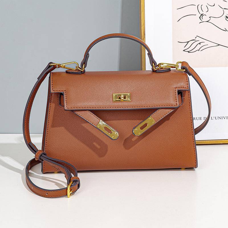 Frühling und Sommer Neue Nische Pendler Handtasche Modische und modische Handtasche für Damen Vielseitige Ein-Schulter Umhängetasche von Joom DACH