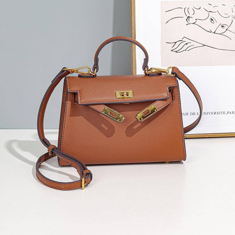 Frühling und Sommer Neue Nische Pendler Handtasche Modische und modische Handtasche für Damen Vielseitige Ein-Schulter Umhängetasche von Joom DACH
