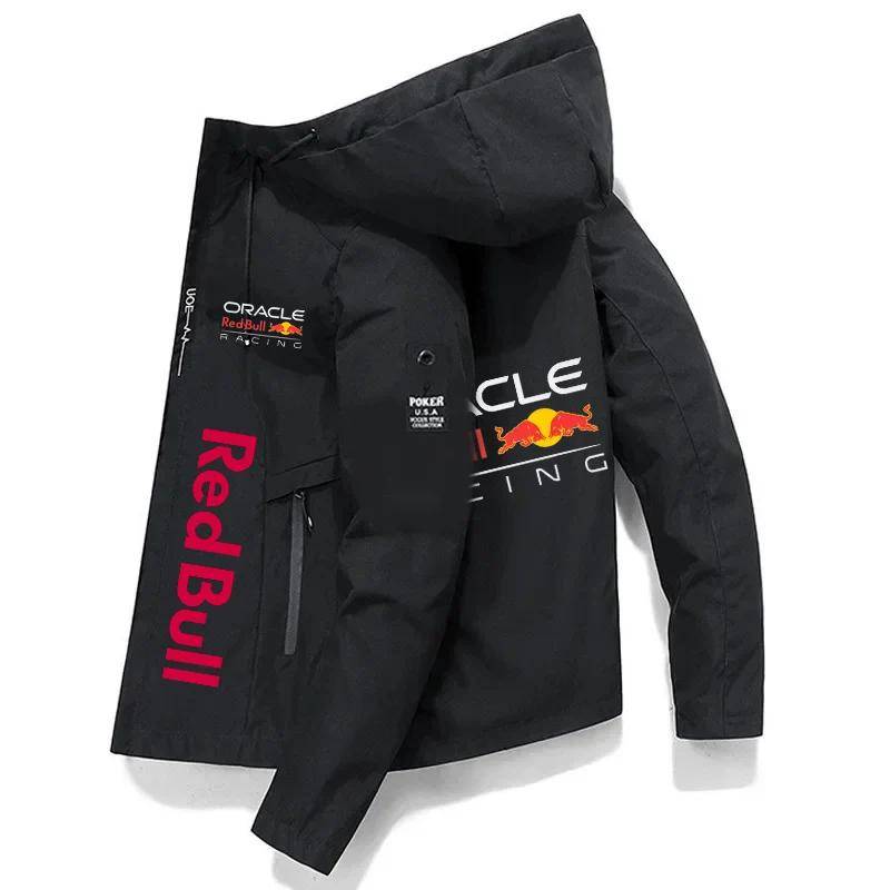 Frühlings- und Herbst Herren Motorrad Kapuzen Sportshirt M schwarz von Joom DACH