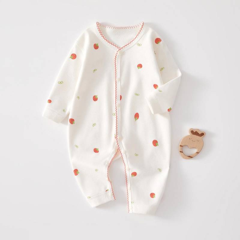 Frühlings- & Herbst-Strampler aus reiner Baumwolle ohne Knochen für Neugeborene - Super süßer Baby-Strampler Size 73 Frühlings- & Herbst-Strampler aus reiner Baumwolle ohne Knochen für Neugeborene - Super süßer Baby-Strampler Size 73 von Joom DACH