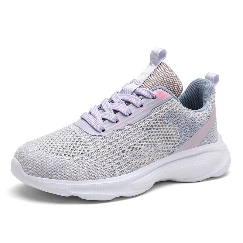 Frühlings- und Sommer-Damen-Sportschuhe Leicht und vielseitig Mesh Atmungsaktiv Hochelastisch Abriebfest Freizeitschuhe Mädchen Laufschuhe 41 von Joom DACH