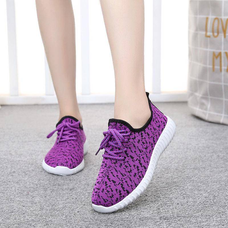 Frühlings- und Sommer-Laufschuhe All-Match Alte Peking Stoffschuhe Damen Einzelschuhe Sport und Freizeit Flach Mode Rutschfest Mutterschuhe 36 von Joom DACH