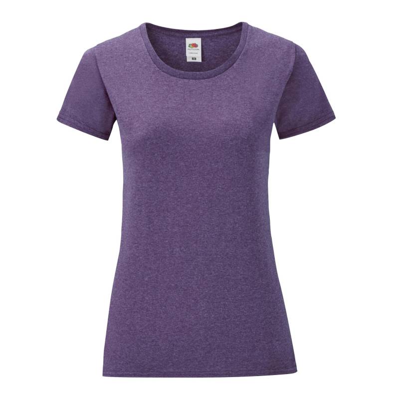 Fruit of the Loom Damen/Damen Iconic Heather T-Shirt L violett Fruit of the Loom Damen/Damen Iconic Heather T-Shirt L violett von Joom DACH