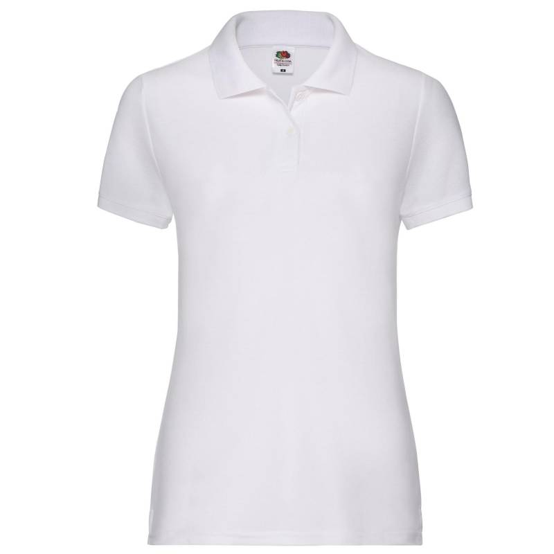 Fruit of the Loom Damen/Damen Lady Fit 65/35 Poloshirt M weiß Fruit of the Loom Damen/Damen Lady Fit 65/35 Poloshirt M weiß von Joom DACH