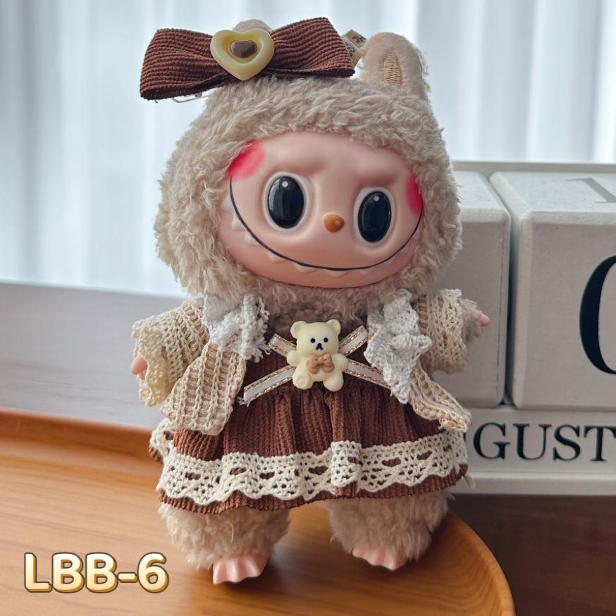 Für 17 cm Labubu V2 V1 Puppe Kleid Kleidung Outfit Accessoires Idol Puppenkleidung für Kinder Geschenk Labubu Anhänger Kleidung 06 Für 17 cm Labubu V2 V1 Puppe Kleid Kleidung Outfit Accessoires Idol Puppenkleidung für Kinder Geschenk Labubu Anhänger Kleidung 06 von Joom DACH