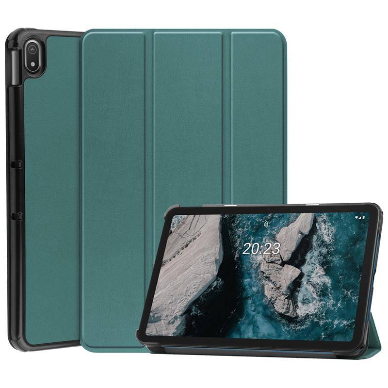 Für Nokia T20 T 20 T10 T 10 Fall 2022 PU Leder Tri-Folding Stand Magnetische Flip-Cover für funda Nokia T20 T10 2021 Tablet Kinder For Nokia T10 2022 grün von Joom DACH
