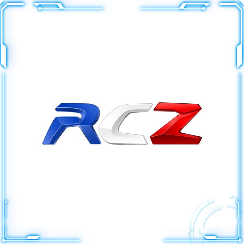 Für RCZ R Dekoration Emblem Auto Styling 3D Metall Abzeichen Körper Stamm Selbstklebende Aufkleber von Joom DACH