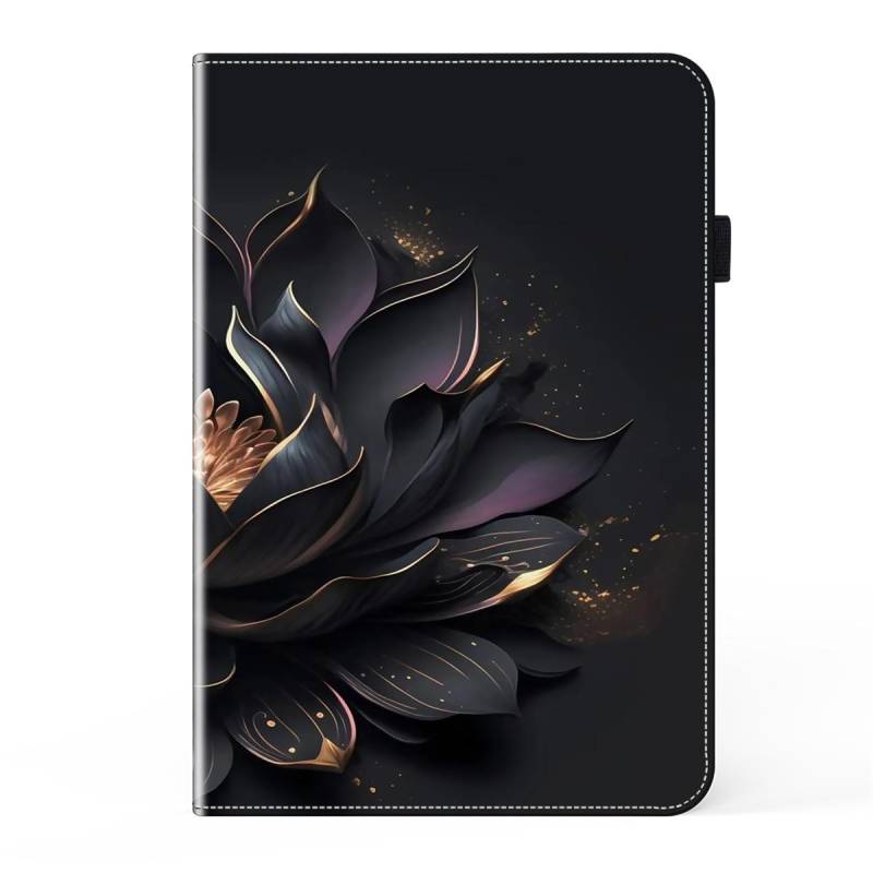 Für Samsung Galaxy Tab S7, S8, S9, Tab A7, Tab S7 FE, Tab S6 Lite, Tab S2, Tab A 8.0, S5e, Tab A 10.1...Premium Luxus Leder Gemälde Muster Tablets Hülle Samsung Galaxy Tab S7 von Joom DACH