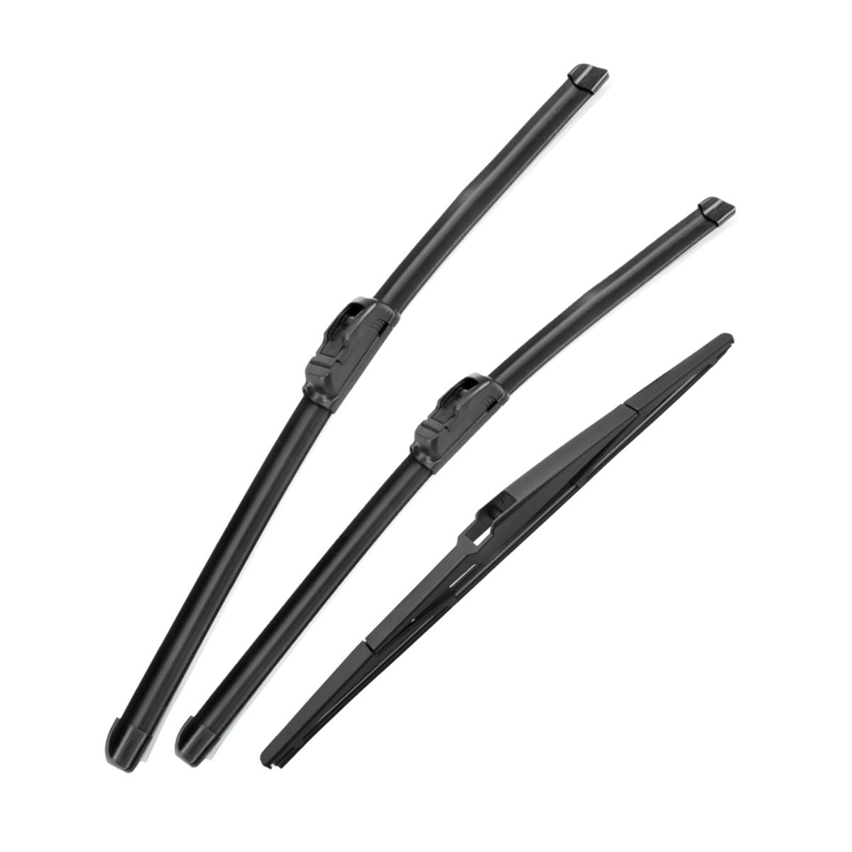 Für Toyota RAV4 XA20 2000-2005 2001 2002 2003 2004 Wischer Front- & Heckwischerblätter Windschutzscheibe Fenster 24 +19 +12 Q02-24,Q02-19,F-12 schwarz von Joom DACH