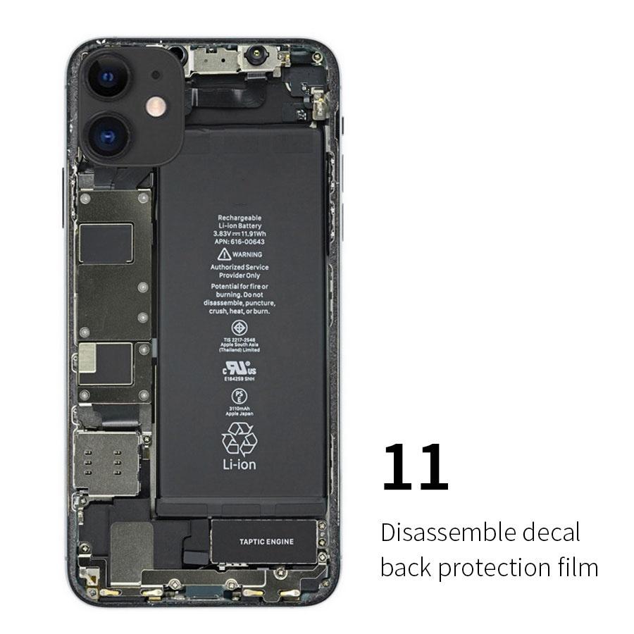 Für iPhone 11 12 13 14 15 16 Pro Max SE X XS XR 6 6S 7 8 Plus Demontage Handy Zurück Film Aufkleber 11 Für iPhone 11 12 13 14 15 16 Pro Max SE X XS XR 6 6S 7 8 Plus Demontage Handy Zurück Film Aufkleber 11 von Joom DACH