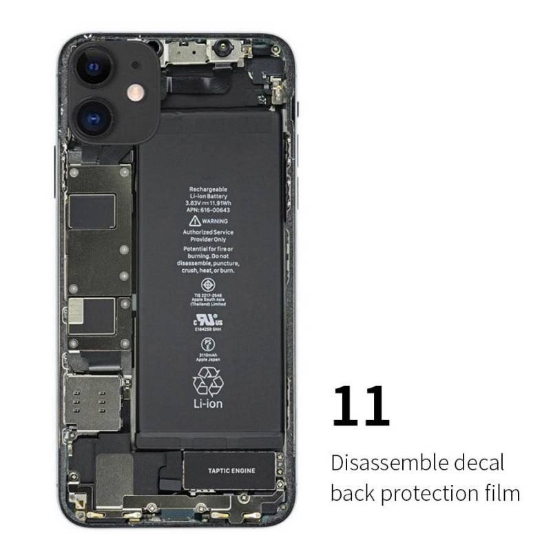 Für iPhone 11 12 13 14 15 16 Pro Max SE X XS XR 6 6S 7 8 Plus Demontage Handy Zurück Film Aufkleber 11 Für iPhone 11 12 13 14 15 16 Pro Max SE X XS XR 6 6S 7 8 Plus Demontage Handy Zurück Film Aufkleber 11 von Joom DACH