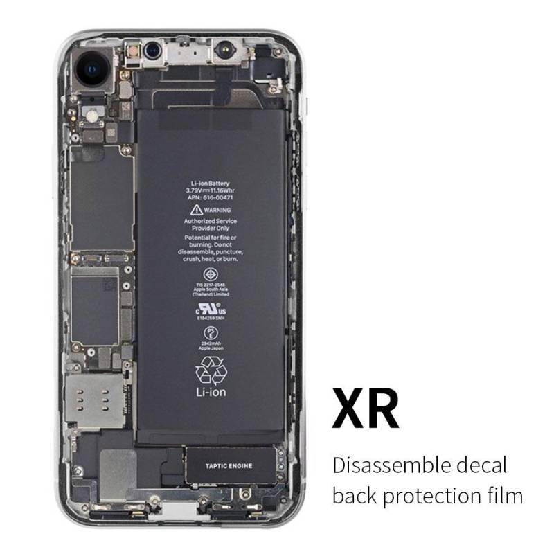 Für iPhone 11 12 13 14 15 16 Pro Max SE X XS XR 6 6S 7 8 Plus Demontage Handy Zurück Film Aufkleber XR Für iPhone 11 12 13 14 15 16 Pro Max SE X XS XR 6 6S 7 8 Plus Demontage Handy Zurück Film Aufkleber XR von Joom DACH