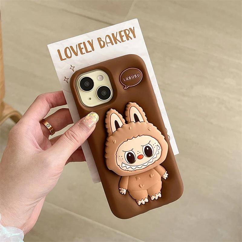 Für iPhone 17 16 15 14 13 12 11 Pro 7 8 Plus X XS Max XR Kawaii 3D Cartoon LaBuBu Monsters Weiche Silikonhülle mit Halter Case iPhone XS Max braun Für iPhone 17 16 15 14 13 12 11 Pro 7 8 Plus X XS Max XR Kawaii 3D Cartoon LaBuBu Monsters Weiche Silikonhülle mit Halter Case iPhone XS Max braun von Joom DACH