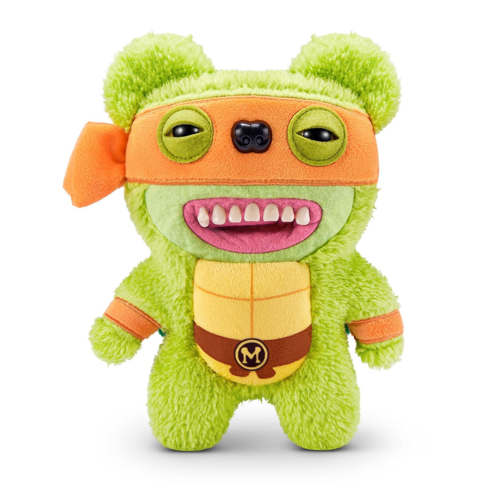 Fuggler Michelangelo Mutant Ninja Turtles Fuggler Teenage Mutant Ninja Turtles Michelangelo Plüschtier 15707B Authentisch (Teenager-Serie) von Joom DACH