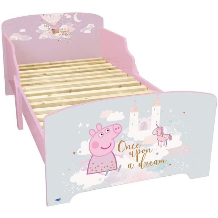 Fun House Peppa Pig Traumbett mit Lattenrost 140 x 70 cm von Joom DACH
