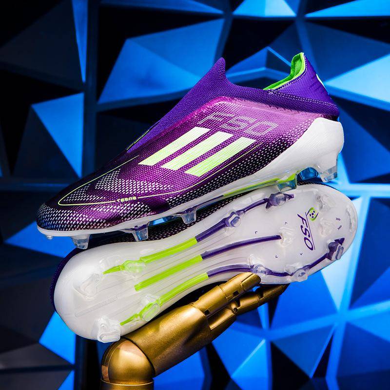 Fußballschuhe, Jungen und Mädchen, Jugendliche, Schüler, lange Stollen, Rasen, gebrochene Nägel, Wettkämpfe, Trainingssneakers 37 von Joom DACH