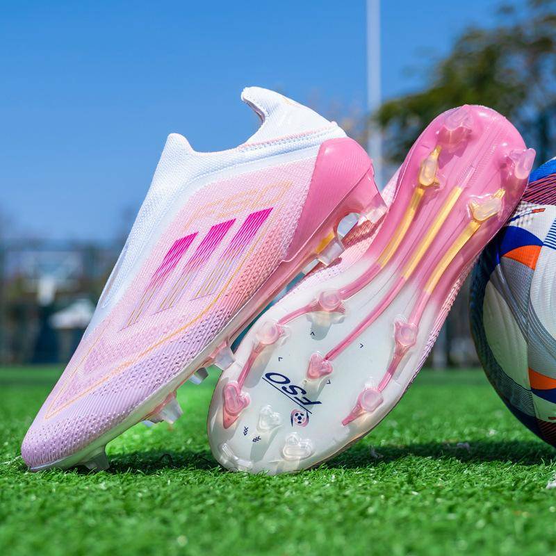 Fußballschuhe, Jungen und Mädchen, Jugendliche, Schüler, lange Stollen, Rasen, gebrochene Nägel, Wettkämpfe, Trainingssneakers 38 von Joom DACH