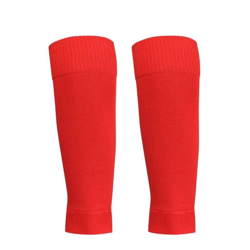 Fußballsocken Schienbeinschoner Beinabdeckung Damen Grip Cutsocks Fußballsocke Kinder Drucksocken Kinder Erwachsene Training Knieschützer rot von Joom DACH