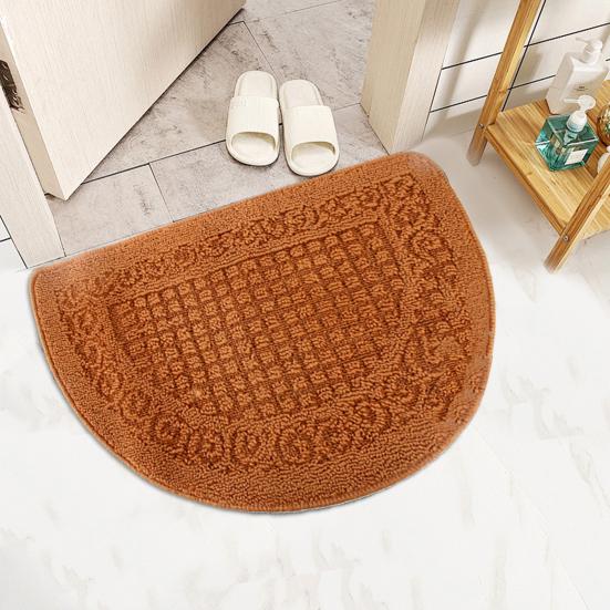 Fußmatte Halbkreisform Rutschfest Absorbiert Feuchtigkeit Und Schmutz Verschleißfeste Fußmatte Für Den Innenbereich Wohnzimmer Küche Badezimmer Eingangsbereich Teppich 1pc blau Fußmatte Halbkreisform Rutschfest Absorbiert Feuchtigkeit Und Schmutz Verschleißfeste Fußmatte Für Den Innenbereich Wohnzimmer Küche Badezimmer Eingangsbereich Teppich 1pc blau von Joom DACH
