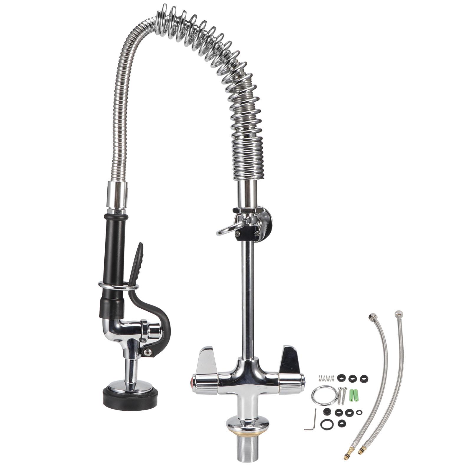 G1/2 Wasserhahn-Set Gewerblich 360 Grad Drehung Ausziehbarer Spültischhahn für Zuhause Küche von Joom DACH