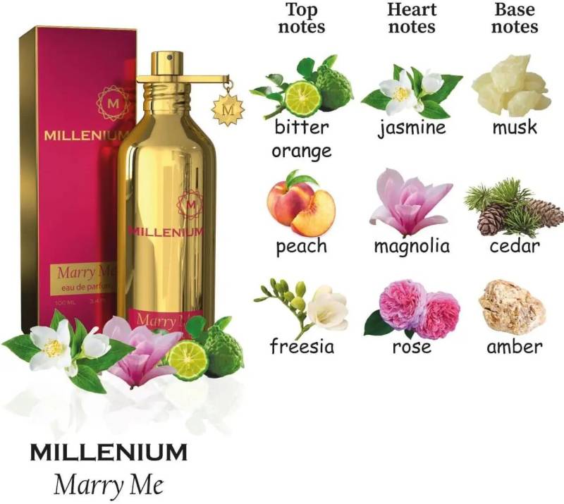 GABRELIA Eau de Parfum für Damen & Die Millenium-Serie mit 10 Duftarten zur Auswahl 100 ML gold von Joom DACH