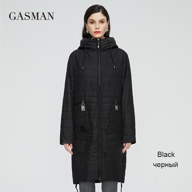 GASMAN 2021 Neue frauen frühling jacke Herbst Frauen Mantel Lange parka große größe Mode frauen jacken weibliche Dünne baumwolle 81858 5XL schwarz GASMAN 2021 Neue frauen frühling jacke Herbst Frauen Mantel Lange parka große größe Mode frauen jacken weibliche Dünne baumwolle 81858 5XL schwarz von Joom DACH