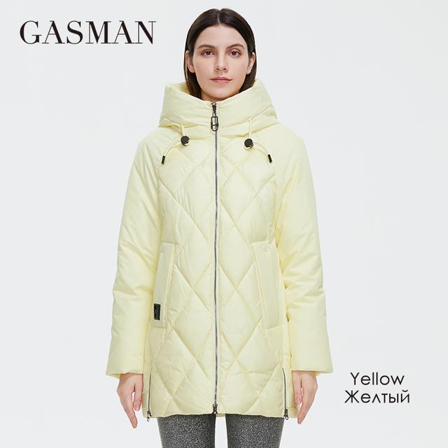 GASMAN 2021 Winter-Daunenjacken-Kollektion Fashion Solid Stehkragen Damenmantel Eleganz Oversize-Kapuzenjacken für Damen 8198 5XL gelb GASMAN 2021 Winter-Daunenjacken-Kollektion Fashion Solid Stehkragen Damenmantel Eleganz Oversize-Kapuzenjacken für Damen 8198 5XL gelb von Joom DACH