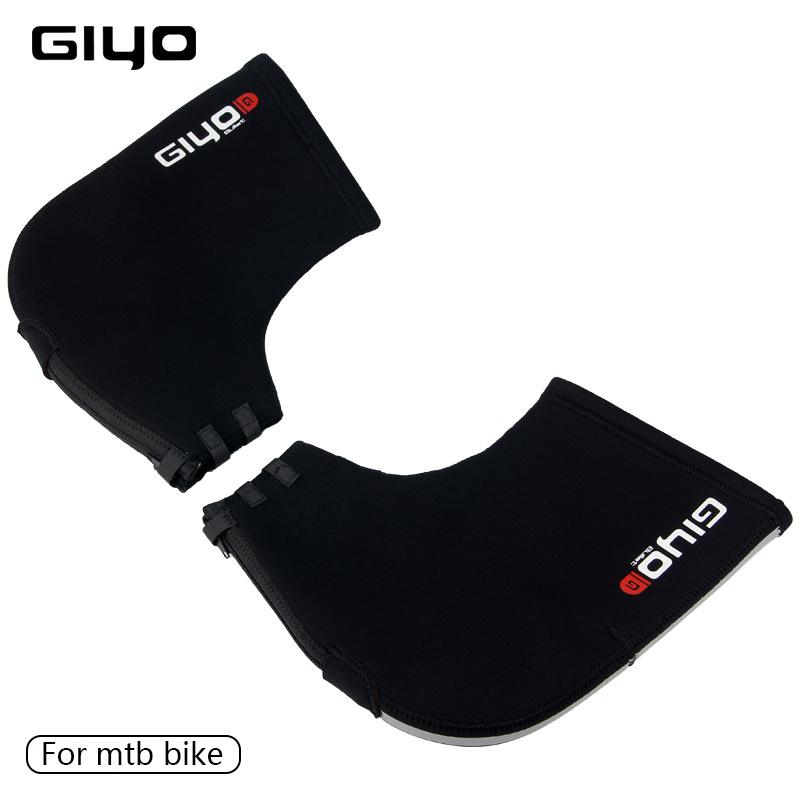 GIYO Winter Warm Radfahren Handschuh Männer Frauen Wind Wasserdichte Lenker Fäustlinge MTB Rennrad Bar Handschuhe Mitts Für Fahrrad Sicherheit MTB black von Joom DACH