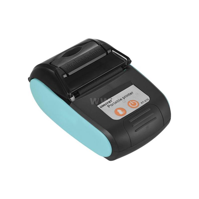 GOOJPRT PT-210 58mm Bluetooth Thermo-Empfangsdrucker Drahtloser Pos-Drucker für Android iOS-Handy blau von Joom DACH