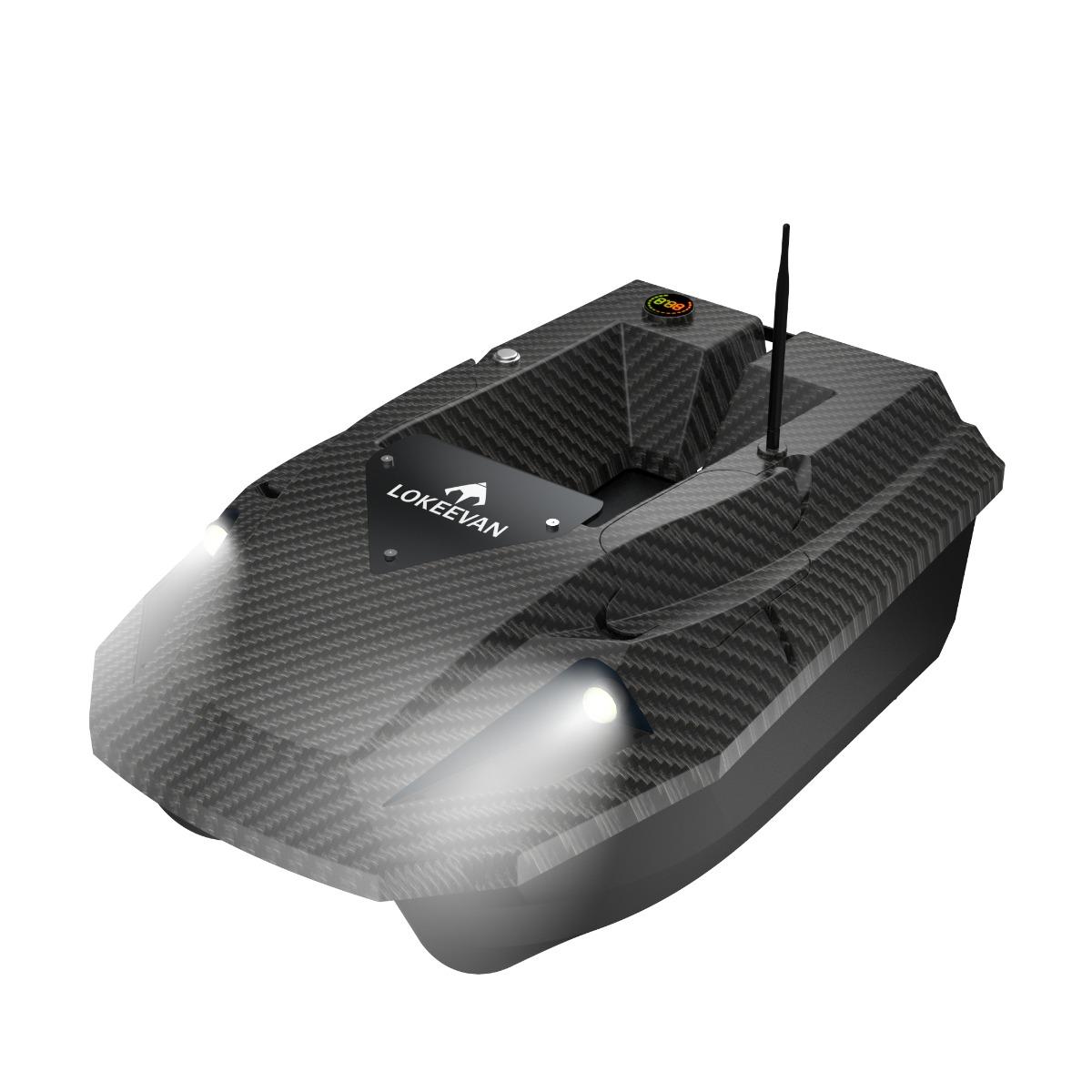 GPS Futterboot LOKEEVAN D50B 590 Bürstenmotor Dual 15600mAh Akku 2kg Traglast 500M Fernbedienung Nachtlicht schwarz GPS Futterboot LOKEEVAN D50B 590 Bürstenmotor Dual 15600mAh Akku 2kg Traglast 500M Fernbedienung Nachtlicht schwarz von Joom DACH