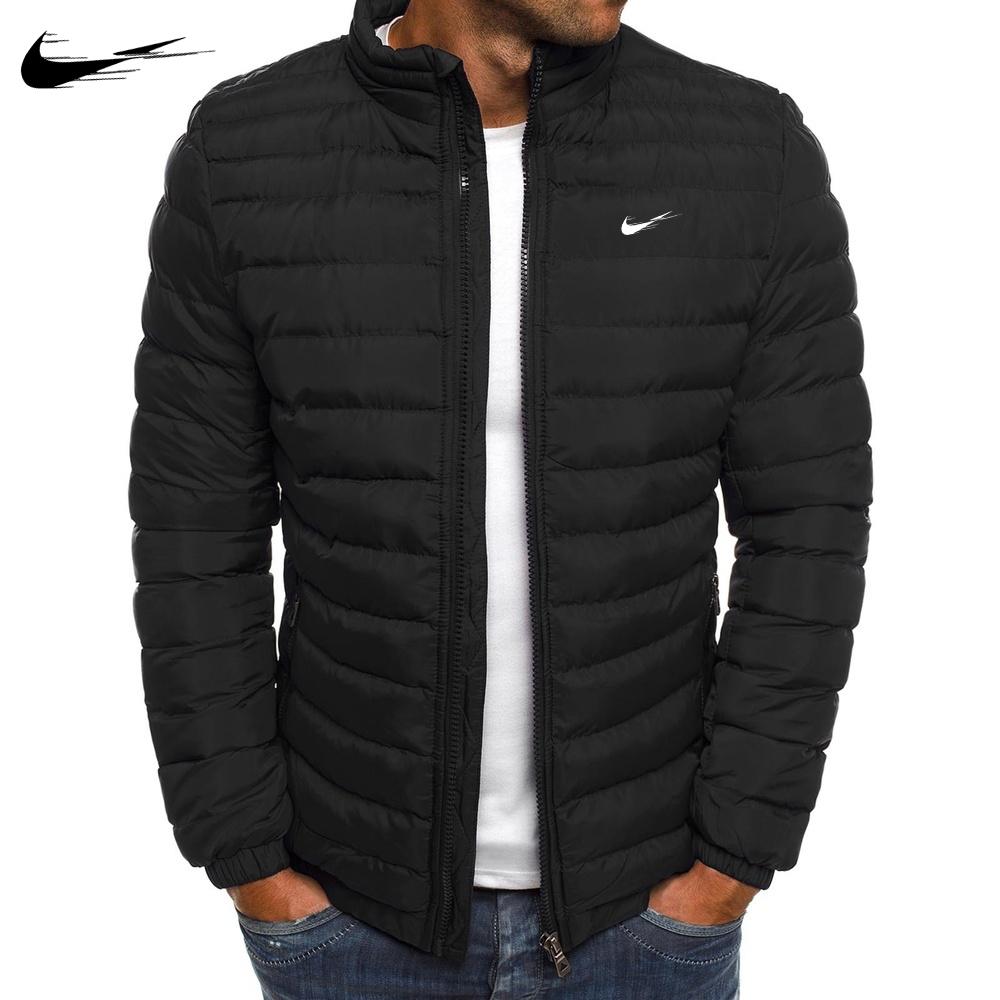 GRAU 2025 Herbst Winter Herren Daunenjacke Baumwolle Weich Hohe Qualität Herren Daunenjacken Freizeitliche Herrenbekleidung Mantel S schwarz von Joom DACH