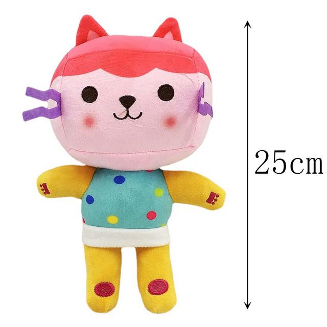 Gabby Puppenhaus Plüschtier Mercat Cartoon Kuscheltiere Lächelnde Katze Auto Katze Umarmung Gaby Mädchen Puppen Kinder Geburtstagsgeschenke von Joom DACH