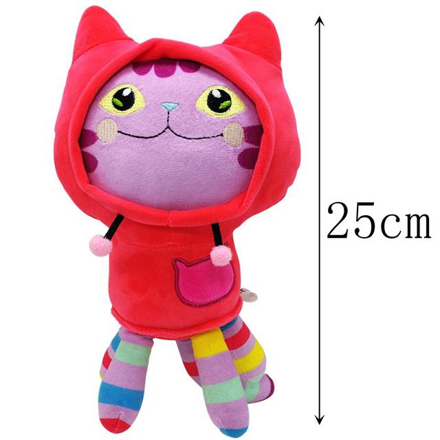 Gabby Puppenhaus Plüschtier Mercat Cartoon Kuscheltiere Lächelnde Katze Auto Katze Umarmung Gaby Mädchen Puppen Kinder Geburtstagsgeschenke von Joom DACH