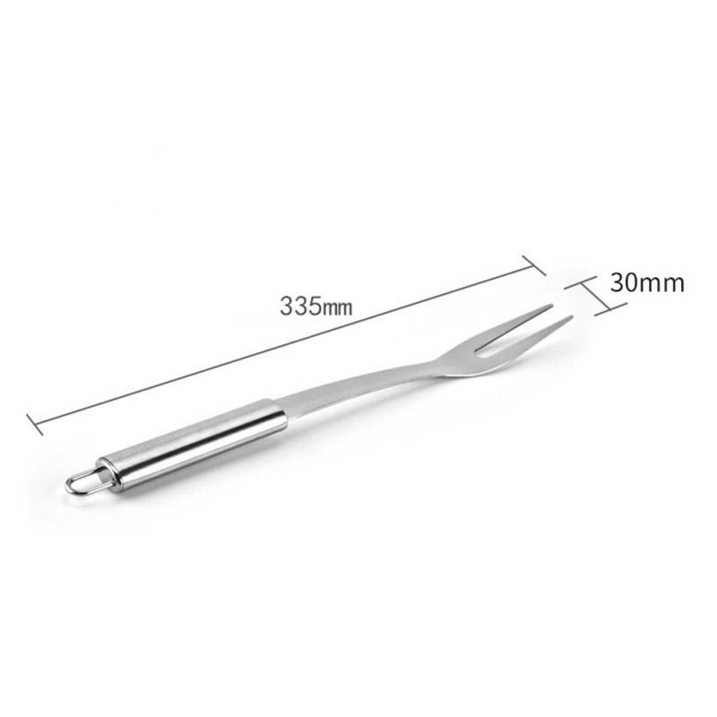 Gabel Gabeln Fleisch Stahl Edelstahl Grill Servieren Grillen Braten Barbecue Tranchieren Kochen Frucht Klemme Stäbchen Steak Picknick von Joom DACH