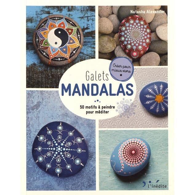 Galets mandalas - Marque inconnue - 50 motifs uniques à peindre sur des galets von Joom DACH