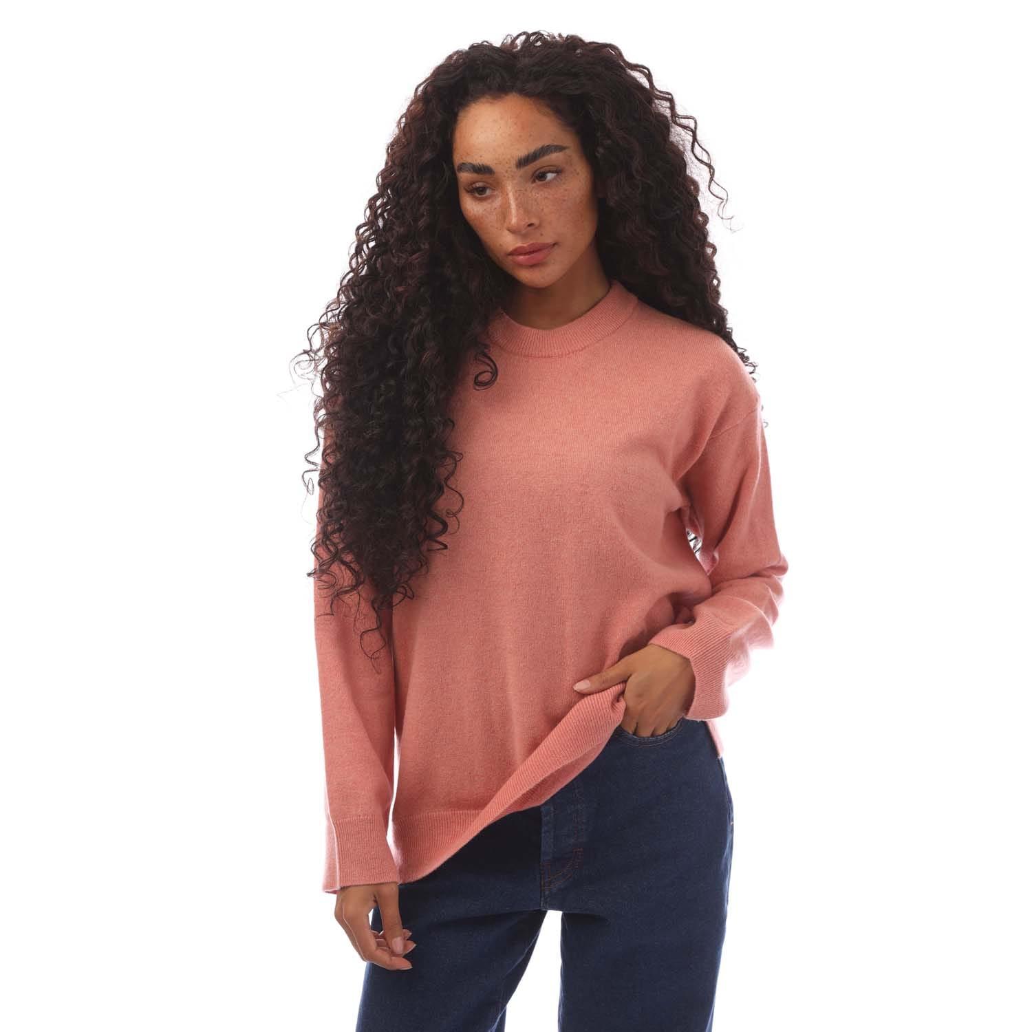 Gant Damen/Damen Lammwolle Rundhals-Pullover L rosa von Joom DACH