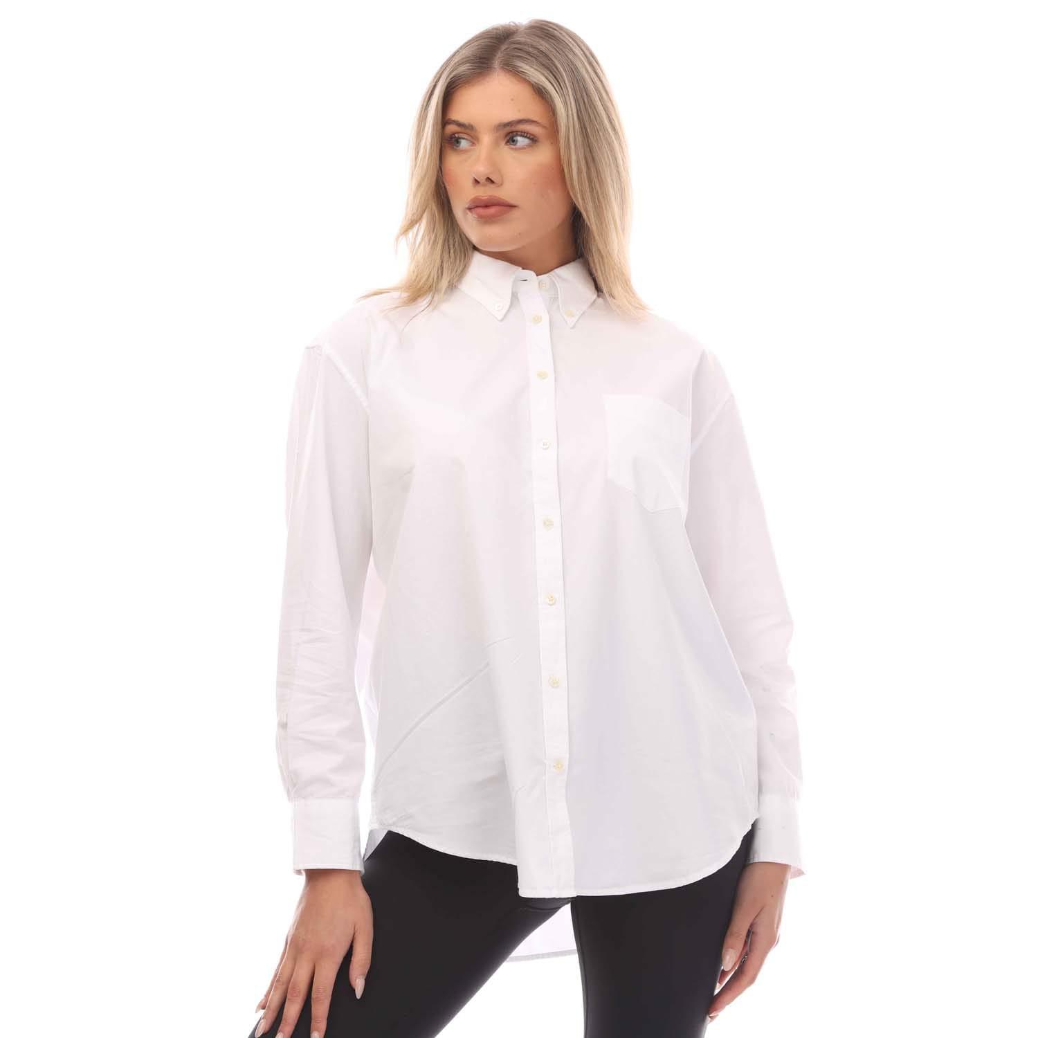 Gant Damen Luxus Poplin Relaxed Fit Hemd M weiß Gant Damen Luxus Poplin Relaxed Fit Hemd M weiß von Joom DACH