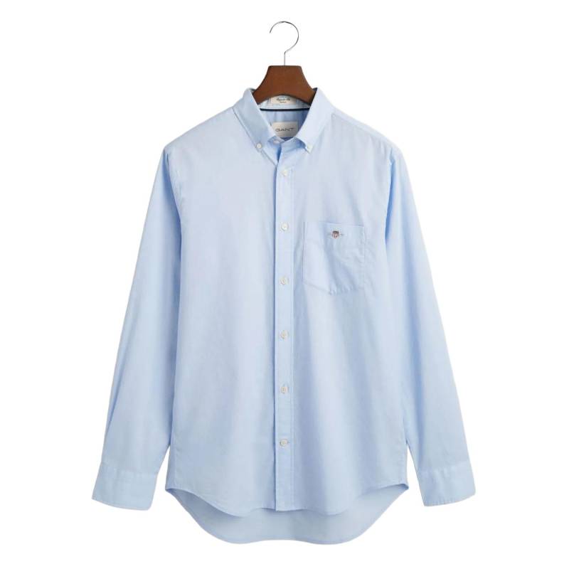 Gant Herren A.Shield Poplin Regular Hemd 4XL blau von Joom DACH