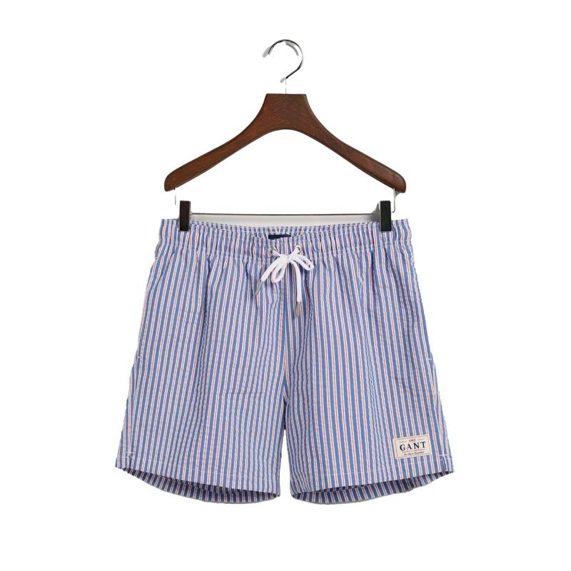 Gant Herren Seersucker Klassische Badeshorts 3XL weiß/blau Gant Herren Seersucker Klassische Badeshorts 3XL weiß/blau von Joom DACH