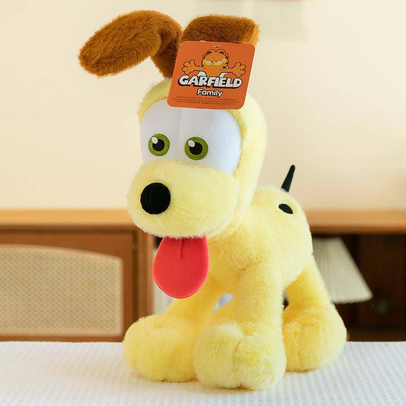 Garfield Familie Odie Hund Plüschtier Mädchen Rucksack Anhänger Kinder Geburtstagsgeschenk Schlafkissen 16Cm pendant [0.06kg] gelb von Joom DACH