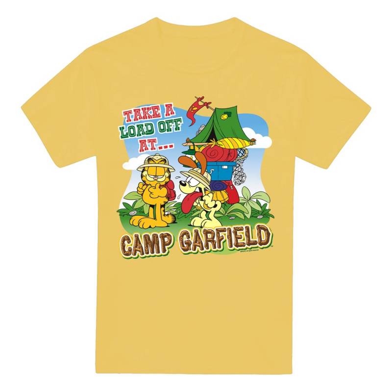 Garfield Herren Camp Garfield T-Shirt XXL banane gelbe Garfield Herren Camp Garfield T-Shirt XXL banane gelbe von Joom DACH