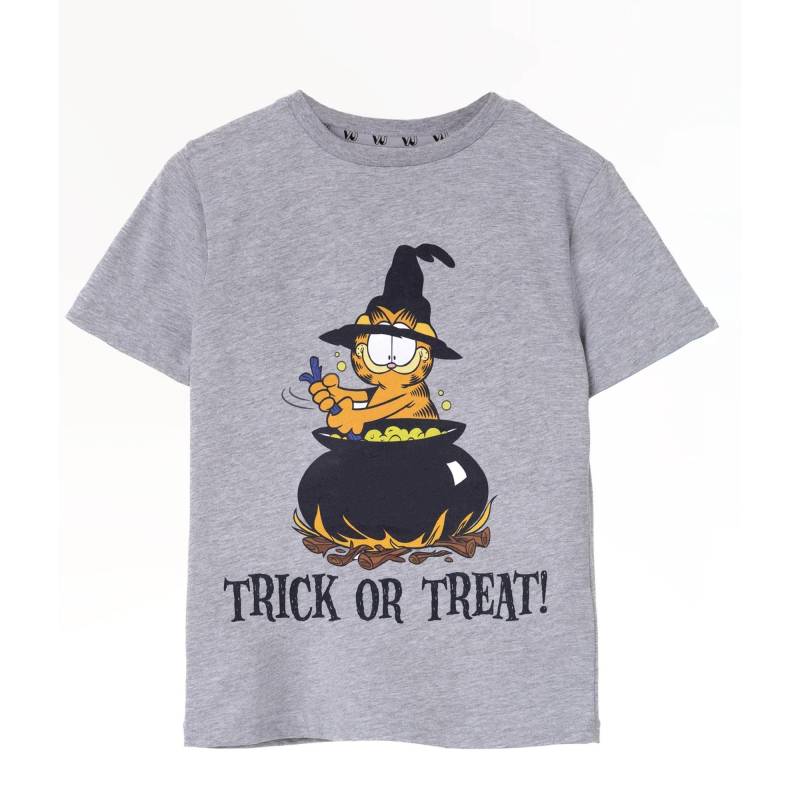 Garfield Jungen Süßes oder Saures T-Shirt 9-10 Years grau von Joom DACH