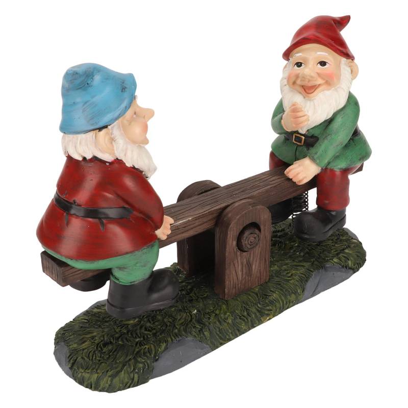 Gartenzwerg Statuen Set Wetterfest Wasserdicht Zwerge Rasenornamente für Heimdekoration von Joom DACH