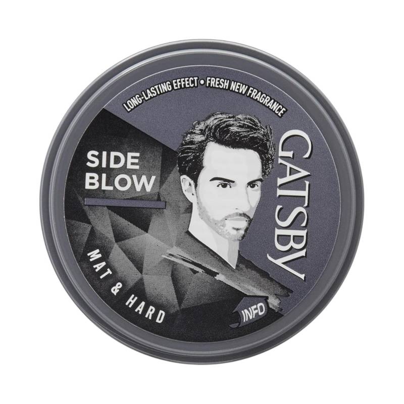 Gatsby Haarstyling Wachs Matt & Hart Für Männer Starker Halt Mattes Finish Nicht Klebrig Leicht Auswaschbar Re-Stylbar 75g Packung Haarwachs von Joom DACH