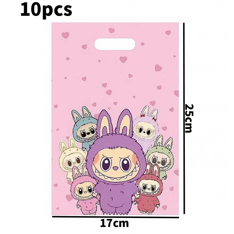 Geburtstagsfeier Dekoration Tischdecke Geschirr Party Banner Requisiten-Set Gift Bags von Joom DACH