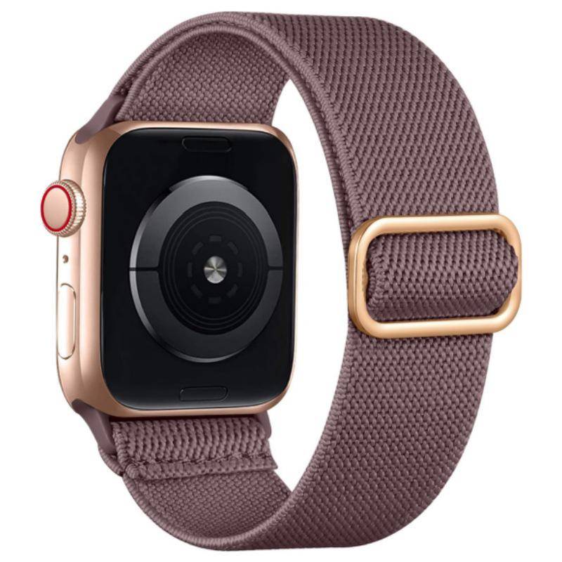 Geflochtenes Nylon Apple Smartwatch-Armband mit verstellbarer Schiebeschnalle für alle Serien 38mm/40mm/41mm no package von Joom DACH