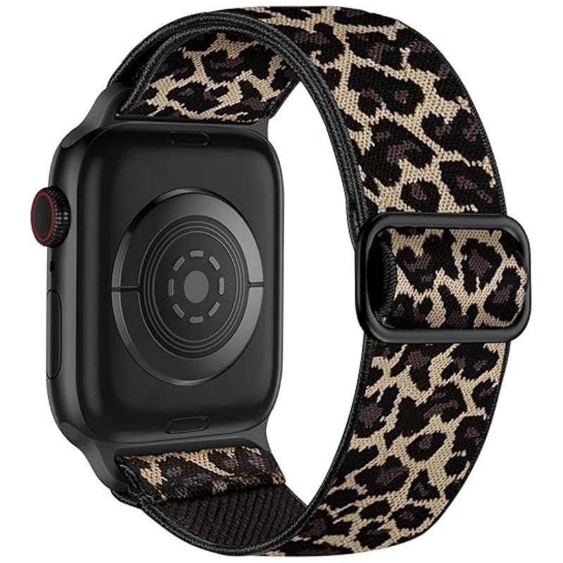 Geflochtenes Nylon Apple Smartwatch-Armband mit verstellbarer Schiebeschnalle für alle Serien 42mm/44mm/45mm/49mm with package von Joom DACH