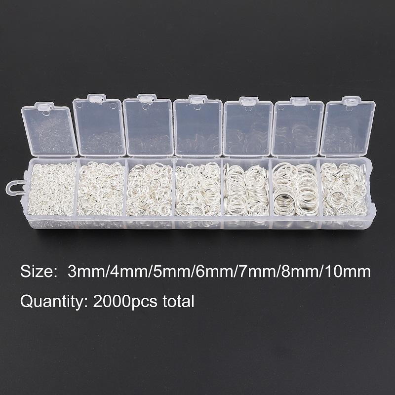 Gemischte Stile Schmuckzubehör Biegeringe Verschlüsse Becher Ohrhaken Biegering Haken Stift Box-Sets für DIY Zubehör Schmuckherstellung von Joom DACH