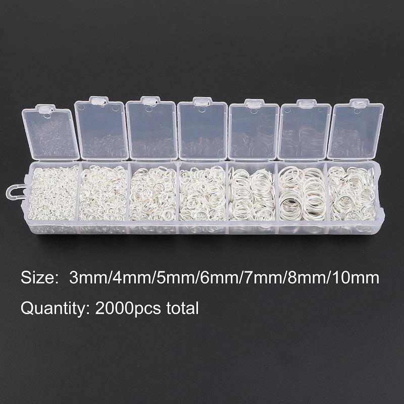 Gemischte Stile Schmuckzubehör Biegeringe Verschlüsse Becher Ohrhaken Biegering Haken Stift Box-Sets für DIY Zubehör Schmuckherstellung von Joom DACH